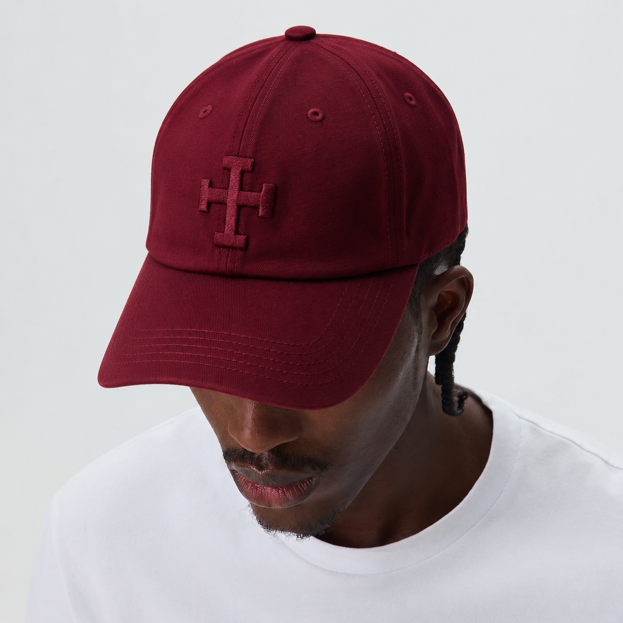Cross Cap worn by model